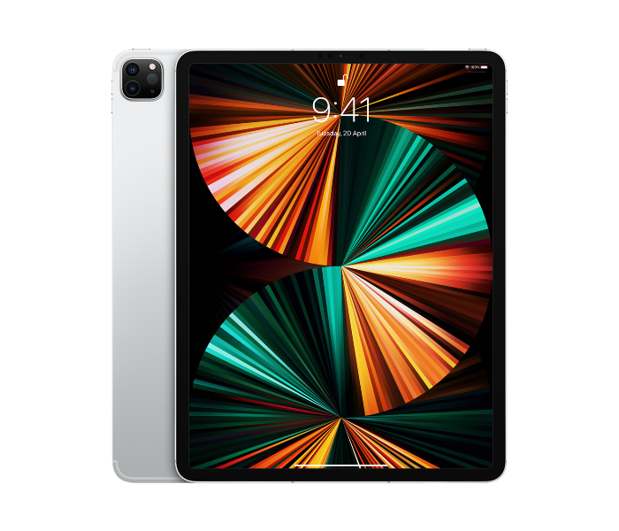 Apple iPad Pro 12.9 inch 2021 with Apple M1 Chip 128GB WiFi and Cellular - Silver - Zoom Image