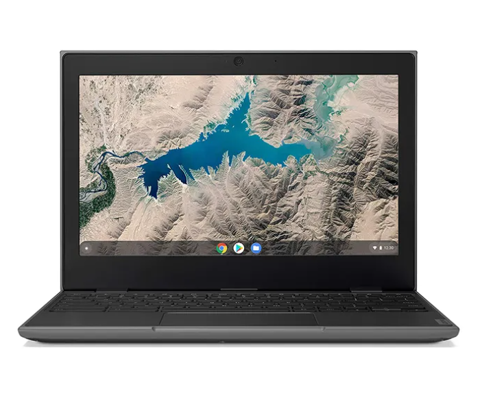 Lenovo 100E Chromebook 11.6 Inch AMD A4 4 GB RAM 32 GB eMMC AMD Radeon Graphics Chrome OS - Black - Zoom Image 1