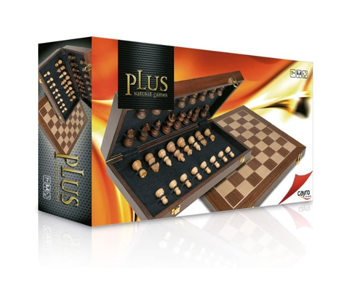 Cayro 1601 Inlaid Chess Set Plus  Game for Kids - Zoom Image 1