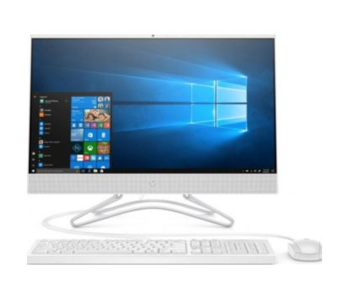 HP 200 G4 AiO 9US61EABH5 21.5 Inch Intel Core i5 10210U Processor 4GB RAM 1TB DOS - White - Zoom Image 2