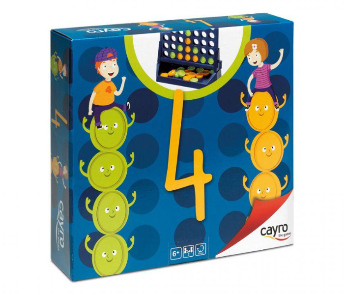 Cayro 302 Four In A Row Game for Kids - Zoom Image 1