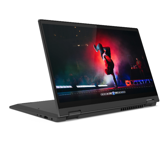 Lenovo Flex 5 Convertible 2-in-1 14 inch FHD AMD Ryzen 3-4300U 4GB RAM 128GB SSD Windows 10S Touchscreen Laptop - Graphite Grey - Zoom Image 1