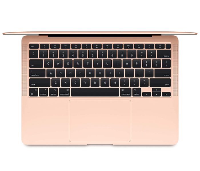 Apple MGND3 Macbook Air 2020 Model 13-Inch Apple M1 chip with 8-core CPU 8GB RAM 256GB SSD 7-core GPU - Gold - Zoom Image 2