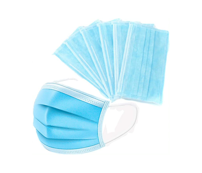 TEDCO 50 Pieces 3ply Disposable Face Mask - Blue - Zoom Image