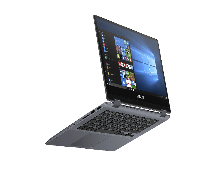 Asus VivoBook Flip 14 inch Intel Core i5-10210U 8GB RAM 512GB SSD Intel UHD Graphics Windows 10 Touchscreen Laptop - Star Grey - Zoom Image 5