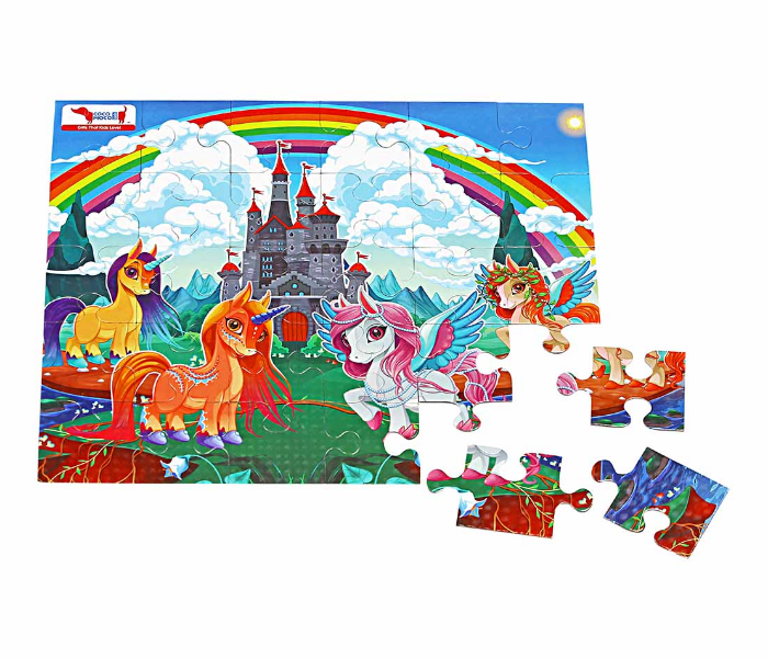 CocoMoco Kids 30 Pieces Unicorn and Pony Jigsaw Puzzle - Zoom Image 4