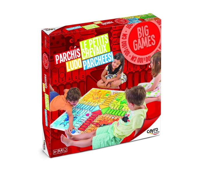 Cayro 160 Giant Parcheesi Game for Kids - Zoom Image 1