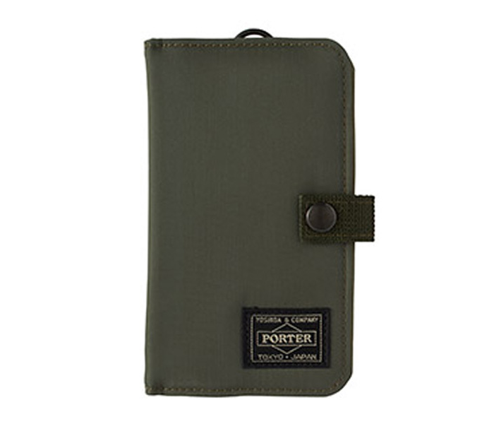 Porter Flip Case with Card Holder for Apple iPhone 7 , iPhone 8 and iPhone SE - Khakhi - Zoom Image