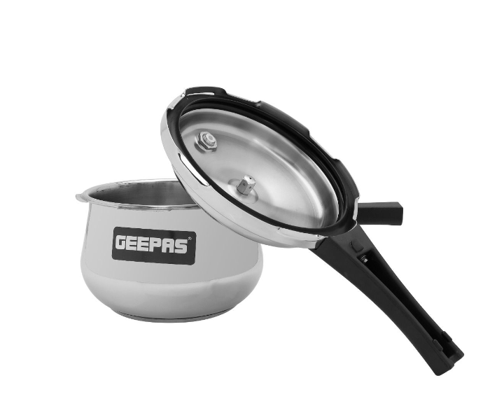 Geepas GPC35035 3 Litre Stainless Steel Pressure Cooker - Silver - Zoom Image 2