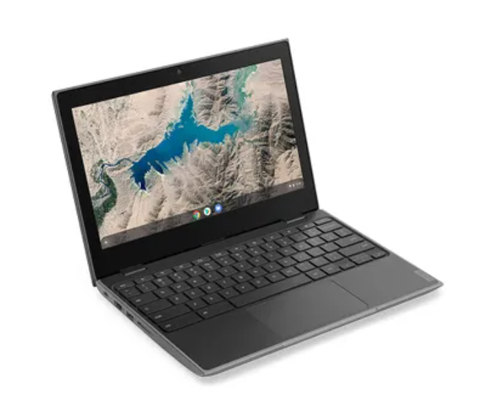 Lenovo 100E Chromebook 11.6 Inch AMD A4 4 GB RAM 32 GB eMMC AMD Radeon Graphics Chrome OS - Black - Zoom Image 2