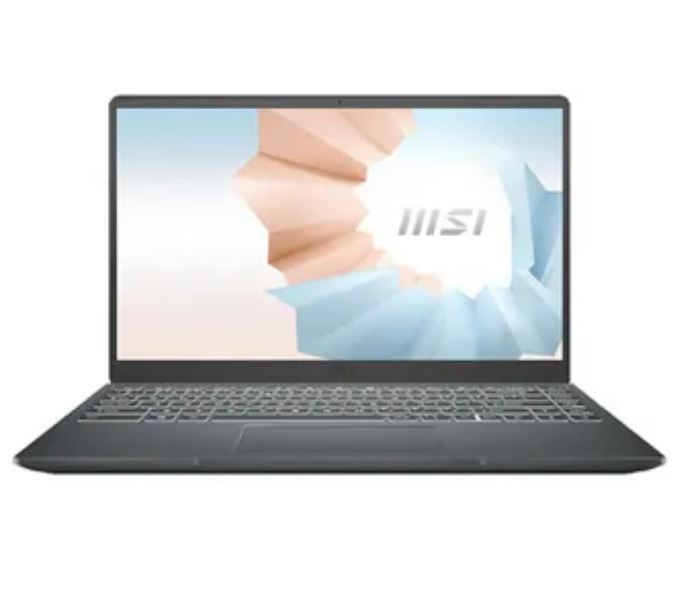 MSI Modern 14 B4MW 9S7-14DK14-211 14inch AMD Ryzen 7-4700U 8GB RAM 512GB SSD AMD Radeon Graphics Windows 10 - Carbon Grey - Zoom Image 1