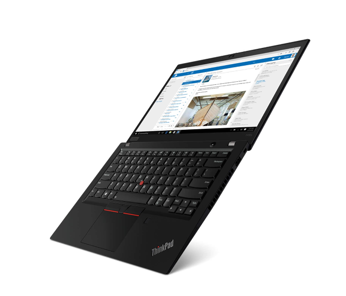 Lenovo ThinkPad T490s 14 inch FHD Intel Core i7-8565U 8GB RAM 512GB SSD Windows 10 Pro Touchscreen Laptop - Black - Zoom Image 2