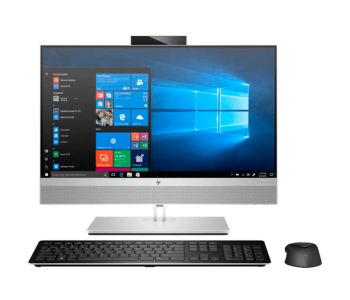 HP 800 G6 AIO 273H4EAABV 23.8 Inch FHD Intel Core i5 10500 Processor 8GB RAM 512GB SSD Windows 10 Pro - Silver - Zoom Image 2