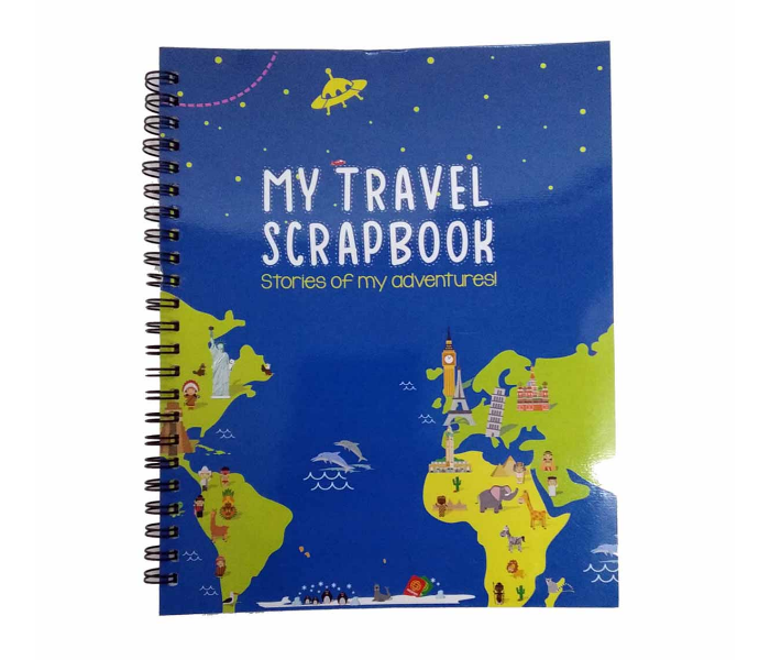 CocoMoco Kids Travel Scrapbook with Stickers - Zoom Image 1