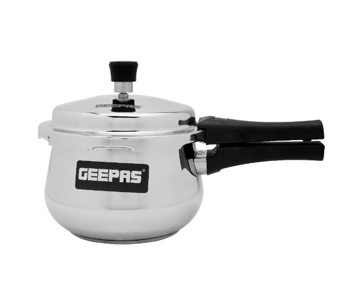 Geepas GPC35036 5 Litre Stainless Steel Pressure Cooker - Silver - Zoom Image 1