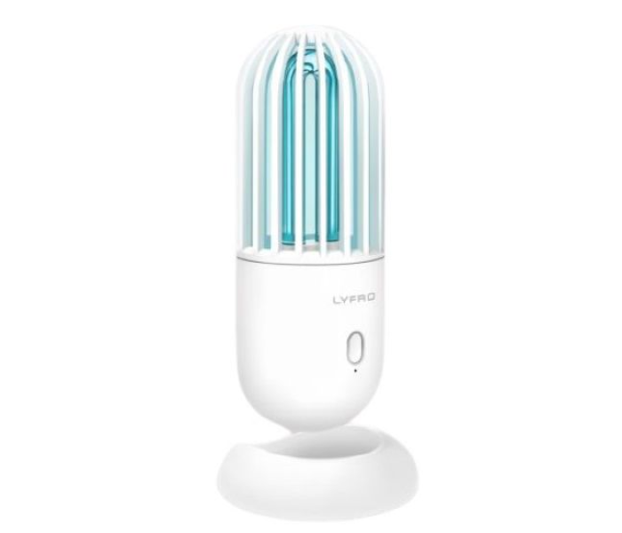 Lyfro Hova Ultra-Portable UVC Disinfection Lamp - White - Zoom Image 1