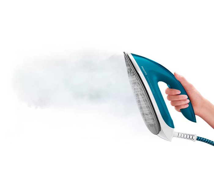 Philips GC6815/26 2400W PerfectCare Compact Essential Steam Generator Iron -White and Blue - Zoom Image 5