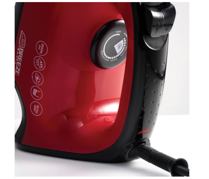 Morphy Richards 300272 Breeze 2600W Steam Iron - Red and Black - Zoom Image 3