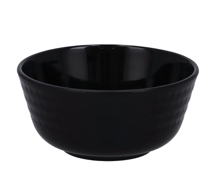 Royalford RF10041 4.5 Inch Melamine Ware Biza Round Bowl - Black - Zoom Image 1