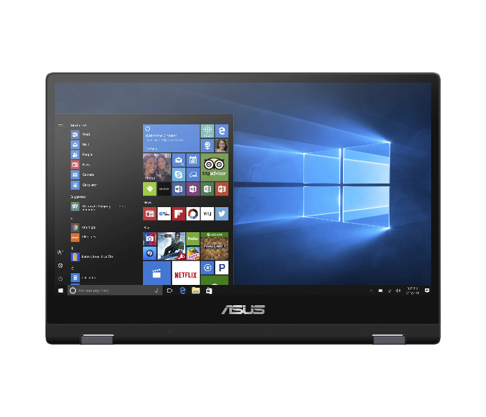 Asus VivoBook Flip 14inch Intel Core i5-10210U 8GB RAM 512GB SSD Intel UHD Graphics Windows 10 Touchscreen Laptop - Star Grey - Zoom Image 3