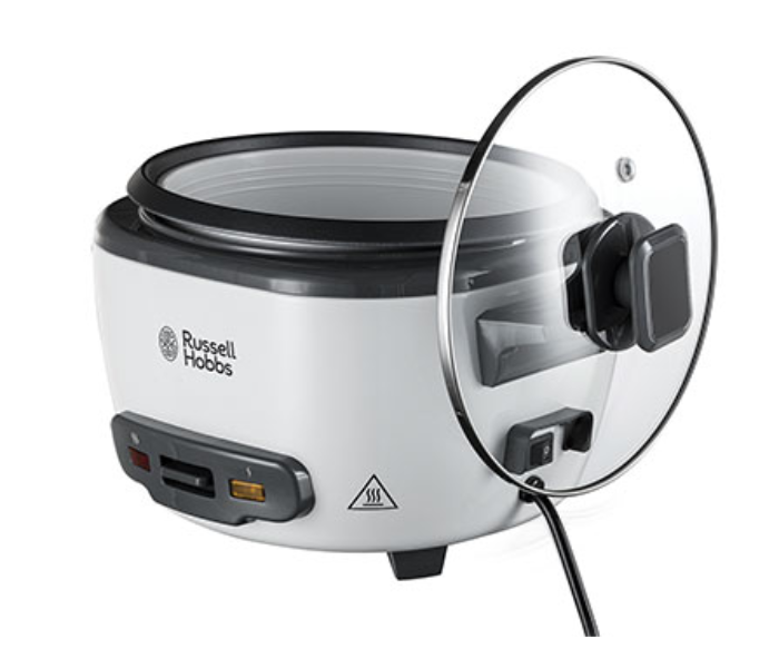 Russell Hobbs 27040 Large Rice Cooker - Black and White - Zoom Image 2