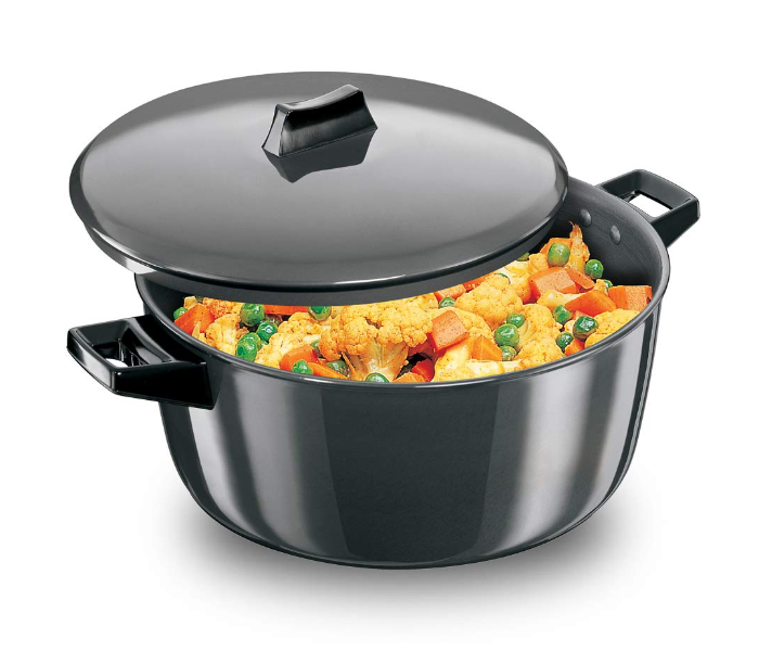 Hawkins Futura HW8001600 6 Litre Hard Anodised Cook n Serve Bowl - Black - Zoom Image 1