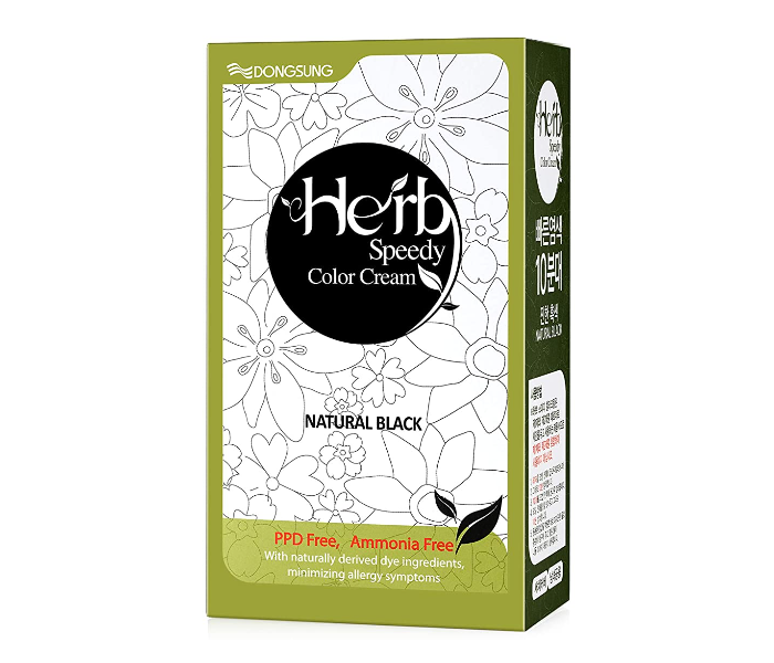 Herb Speedy Natural Black Color Cream - Zoom Image