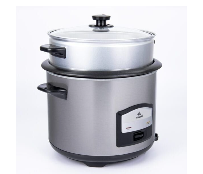 Evvoli EVKA-RC6501B Rice Cooker - Silver - Zoom Image 2