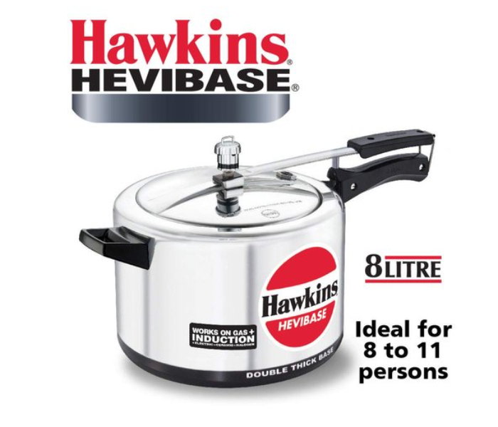 Hawkins HW40080 8 Litre Hevibase Induction Cooker - Silver - Zoom Image 4