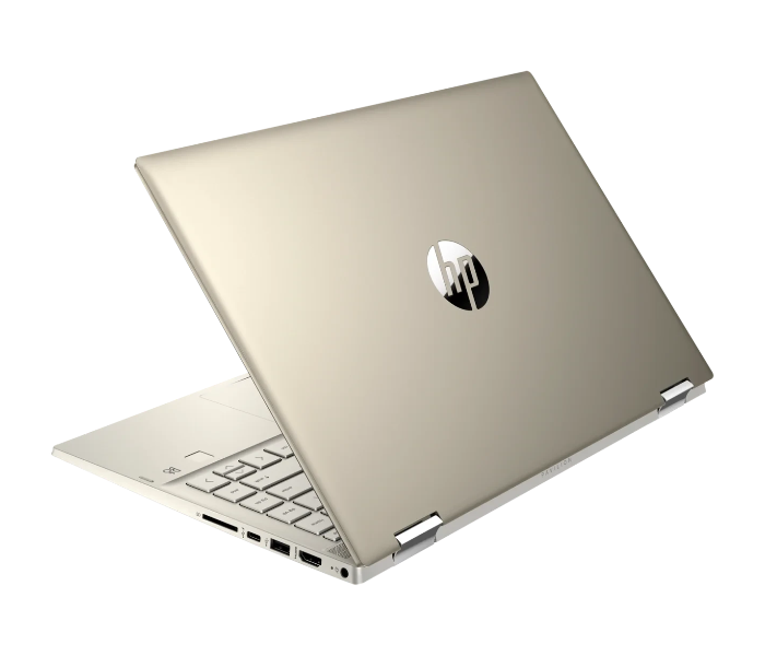 HP Pavilion X360 14 inch Core i5-1035G1 8GB RAM 256GB Windows 10 Convertible Touchscreen Laptop - Luminous Gold - Zoom Image 3