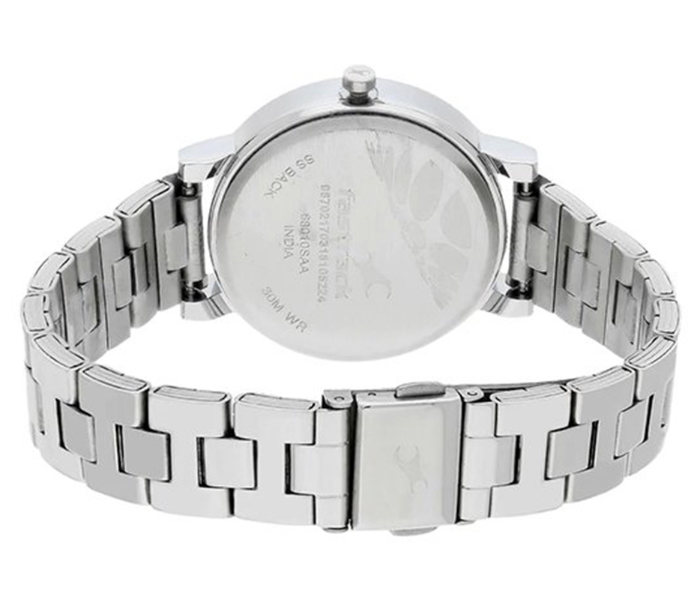 Fastrack NL68010SM04 Fundamentals Analog Watch For Women - Silver - Zoom Image 3