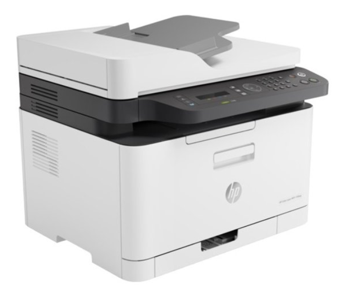 HP 4ZB97A Laser Color Multifunction Printer - White and Grey - Zoom Image 3