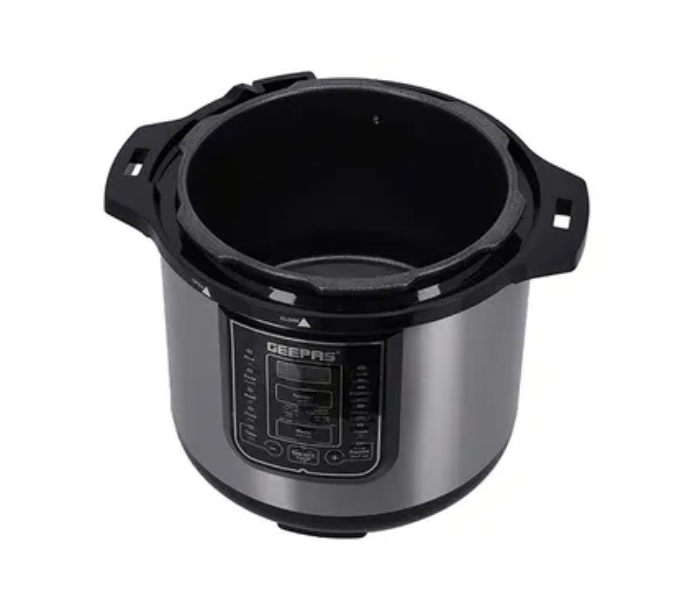 Geepas GMC35029 Digital Multi Cooker - Silver and Black - Zoom Image 1