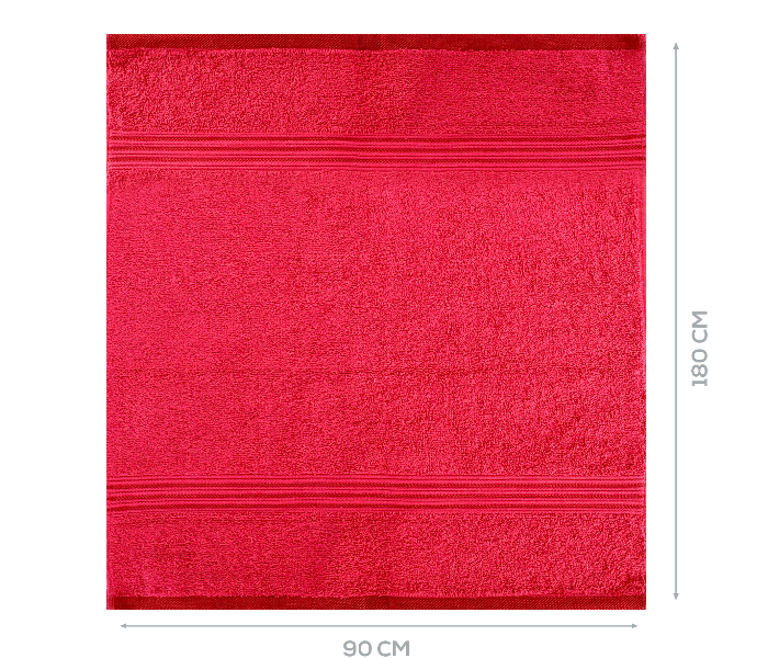 Para John Parry Life PLBT9960 Cotton Beach Towel - Red  - Zoom Image 2