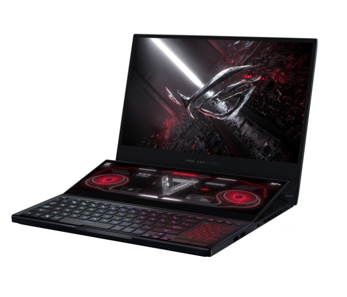 Asus Rog Zephyrus Duo 15 SE GX551QS-HB033T 15.6inch 4K UHD AMD Ryzen 9 5900HX 16GB RAM 1TB + 1TB RAID0 SSD 16GB NVIDIA GeForce RTX 3080 Graphics Windows 10 Home - Black - Zoom Image 2