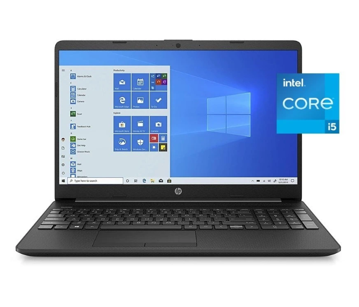 HP Notebook 15T-DW300 15.6 inch HD Intel Core i5-1135G7 8GB RAM 256GB SSD Windows 10 - Black - Zoom Image 1