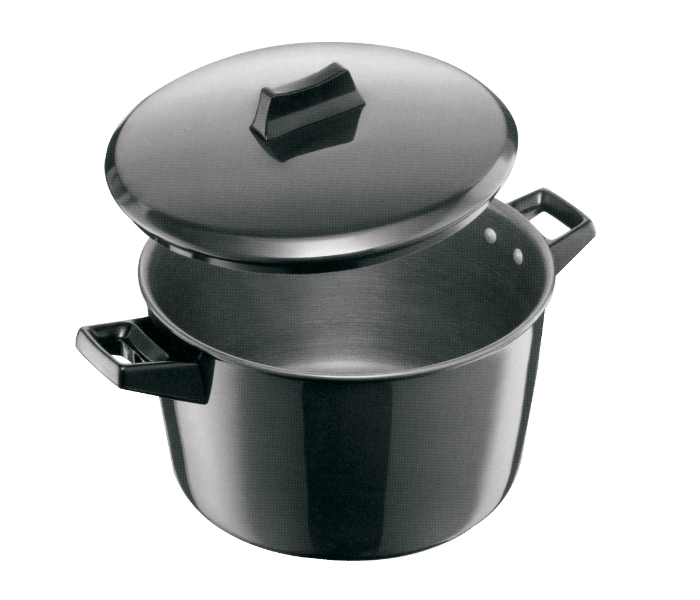 Hawkins Futura L65 5 Litre Hard Anodised Cook and Serve Bowl - Black - Zoom Image 2