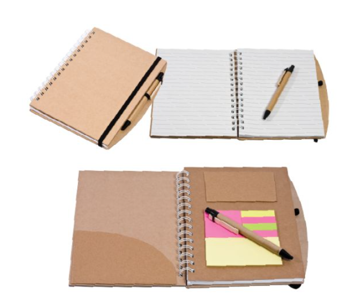 Generic 168G-1 Spiral Bound Note Book - Beige - Zoom Image