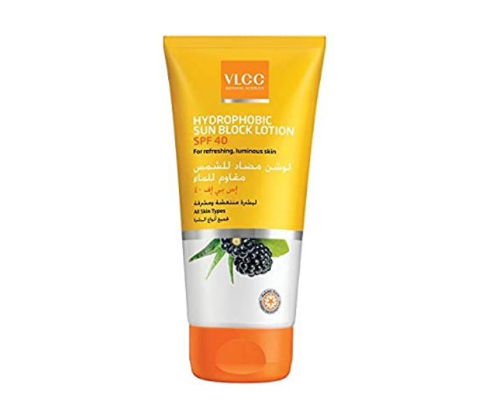 VLCC 150ml Hydrophobic SPF40 Sun Block Lotion - Zoom Image