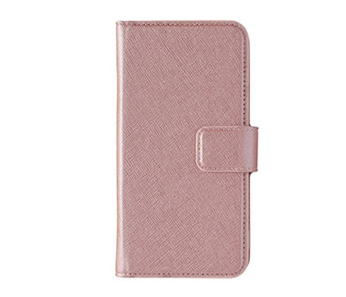 Flip Case with Card Holder for Apple iPhone 7 , iPhone 8 and iPhone SE - Pink - Zoom Image