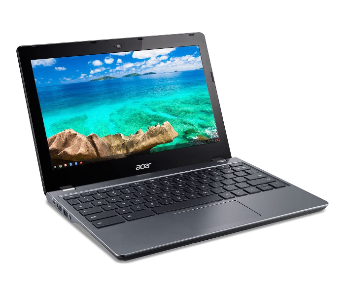 Acer C740-C3P1 Chromebook Chrome OS Intel Celeron 3205U 1.5 GHz 11.6 Inches LED-lit Screen 2GB RAM 16GB Storage - Grey (REFURBISHED) - Zoom Image 3