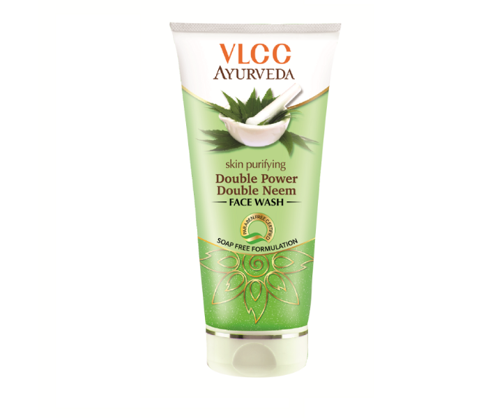 VLCC 50ml Unisex Double Power Double Neem Skin Purifying Face Wash - Zoom Image