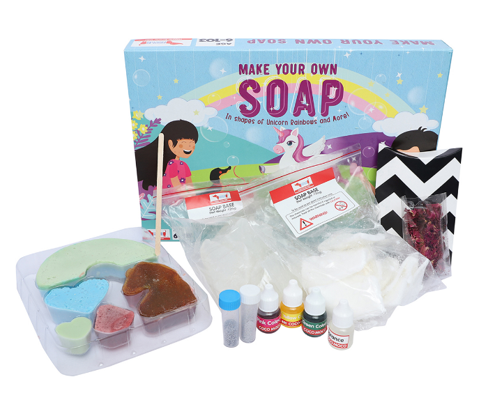 CocoMoco Kids Unicorn Theme Soap Making Kit - Zoom Image 7