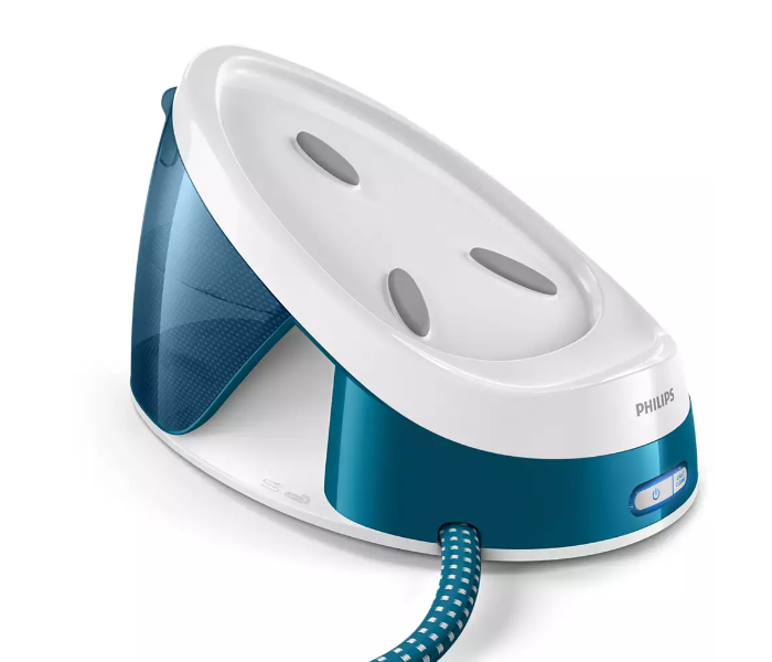 Philips GC6815/26 2400W PerfectCare Compact Essential Steam Generator Iron -White and Blue - Zoom Image 2