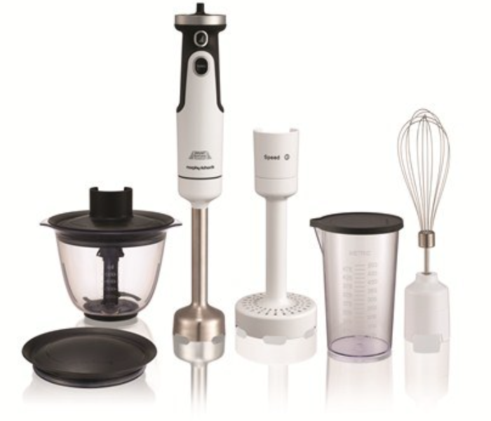 Morphy Richards 402052 International Hand Blender Set - White and Black - Zoom Image 1