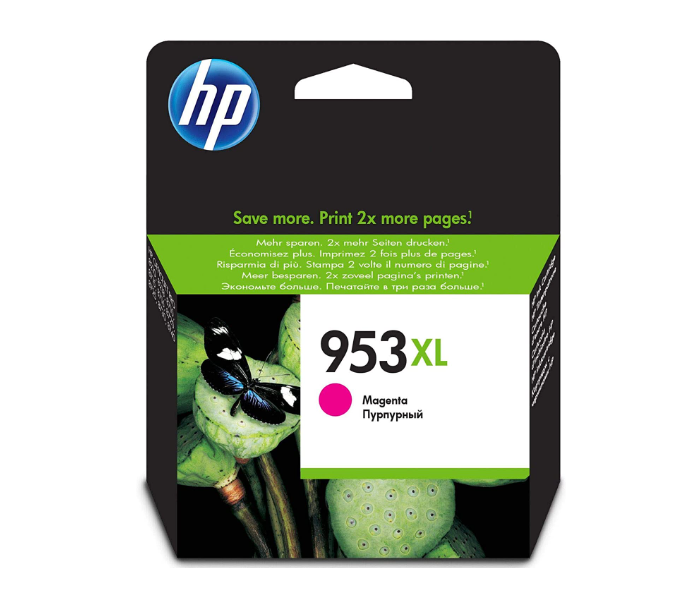 HP F6U17AE 953XL High Yield Original Ink Cartridge - Magenta - Zoom Image