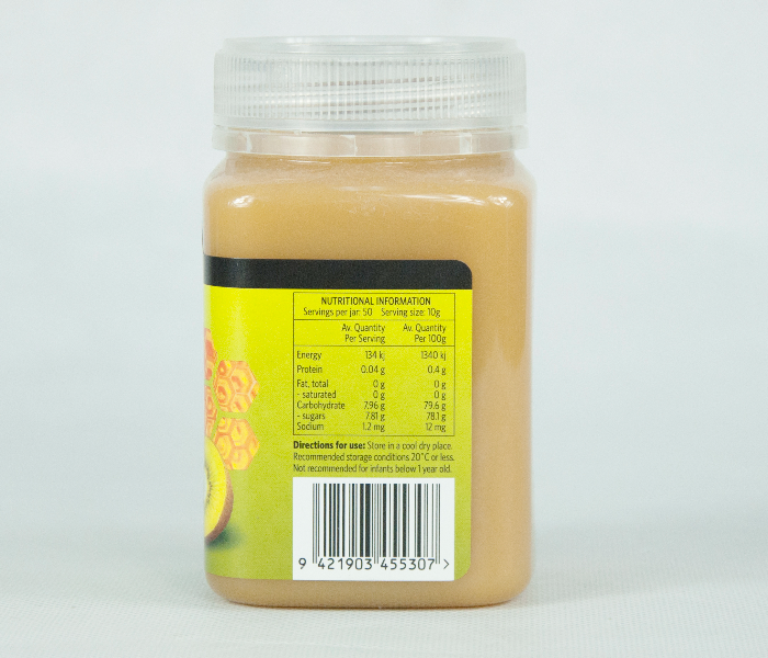 Streamland 500gm Gold Kiwifruit Honey - Zoom Image 2