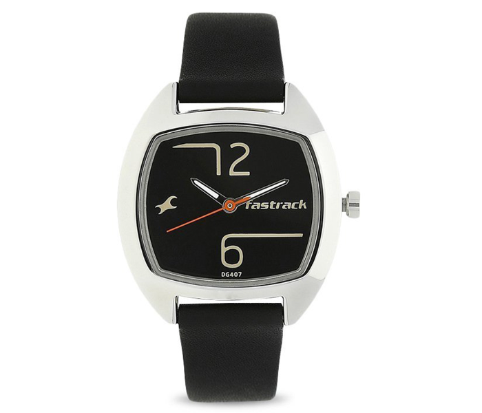 Fastrack NL6162SL01 Bare Basic Analog Watch For Women - Black - Zoom Image 1