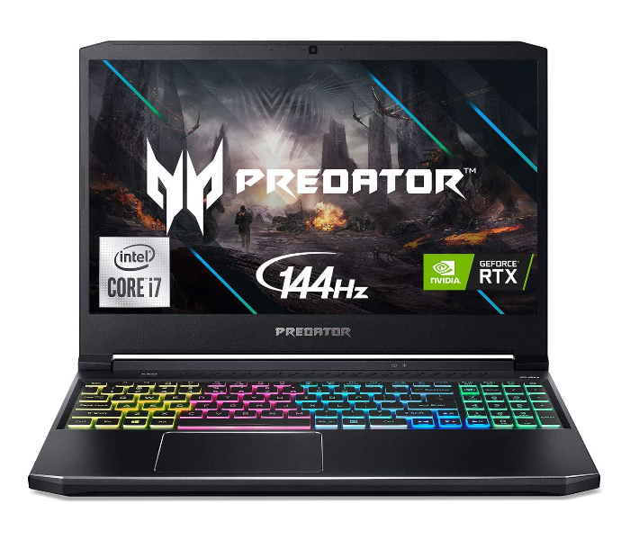 Acer Predator Helios 300 PH315-53-71HN 15.6 inch FHD Intel Core i7-10750H 16GB RAM 512GB SSD 6GB NVIDIA GeForce RTX 3060 Windows 10 - Black - Zoom Image