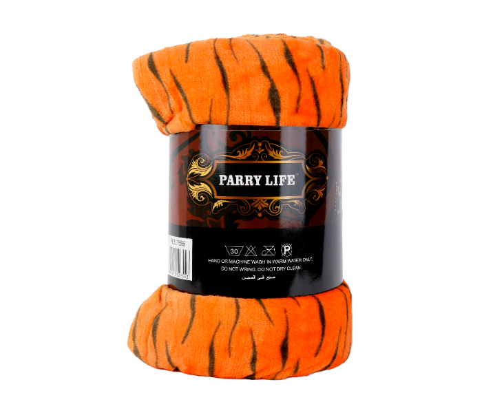 Para John Parry Life PLBL7039 Single Fleece Blanket - Orange - Zoom Image 3